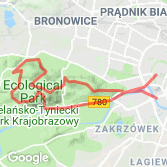 Mapa Singletracki Lasku Wolskiego